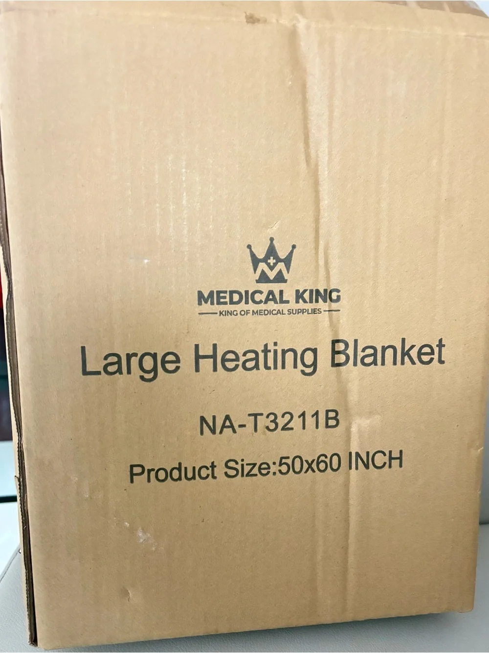 Plush Sherpa Electric Throw Blanket - Brown